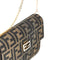 FENDI FF Zucca jacquard fabric 'Tube' clutch
