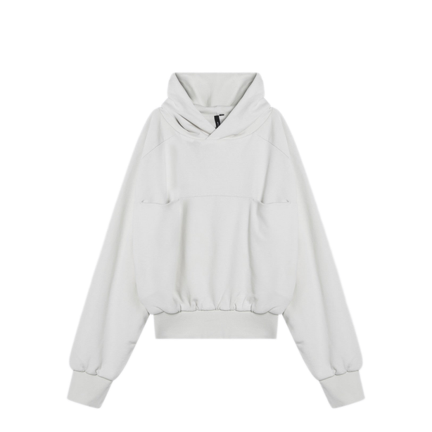 Ivory Hoodie In Cotton