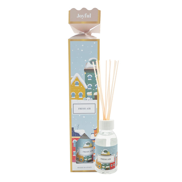 Mr & Mrs Fragrance Christmas Crackers 100ml Diffuser - Fresh Air (Joyful)