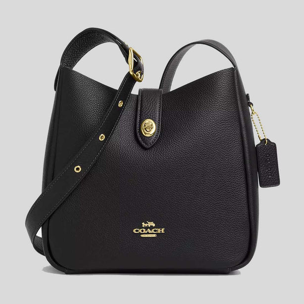 COACH Hadley Convertible Crossbody Bag Black RS-CW002