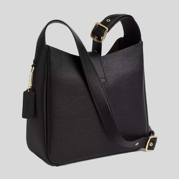 COACH Hadley Convertible Crossbody Bag Black RS-CW002