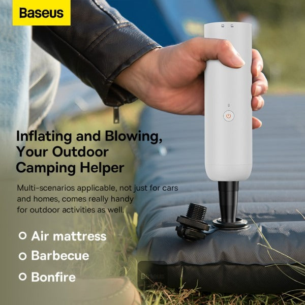 Baseus A3lite Car Vacuum Cleaner Moon White