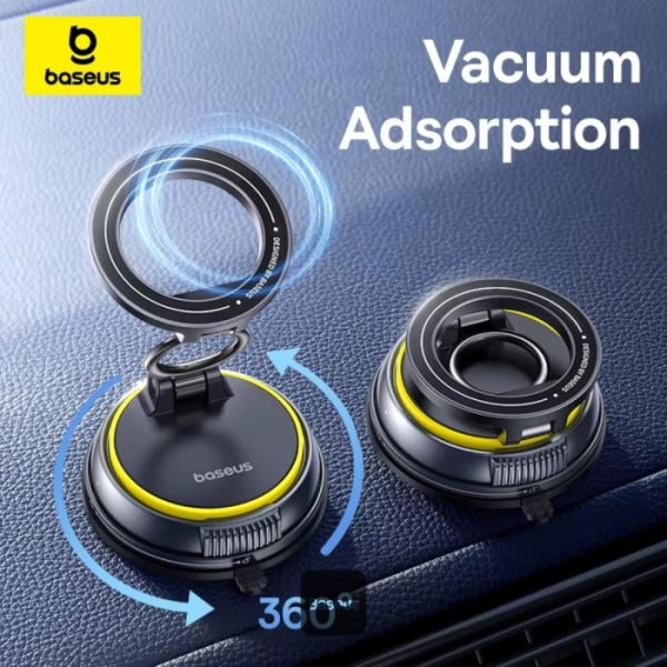 OS-Baseus PrimeTrip VC2 Flex Magnetic Car Mount Suction Cup Version Cosmic Black
