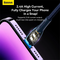 Baseus Glimmer Series Fast Charging Data Cable USB to iP 2.4A 2m Black