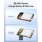 OS-Baseus EnerFill FP21 Power Bank 10000mAh 22.5W Moon White (Includes Simple Type-C to Type-C Cable 20V/3A 30cm White)