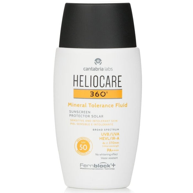 Heliocare 360 Mineral Tolerance Fluid Spf50 - 50ml/1.7oz