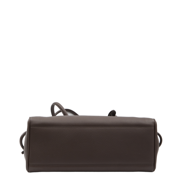 Le Turismo Medium Calfskin Bowling Bag - Dark Brown
