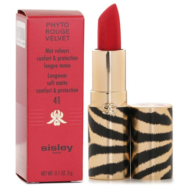 Phyto Rouge Velvet Lip Balm - # 41 Rouge Flame - 3g