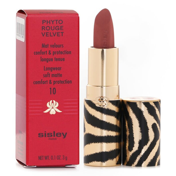 Phyto Rouge Velvet Lip Balm - # 10 Beige Nude - 3g