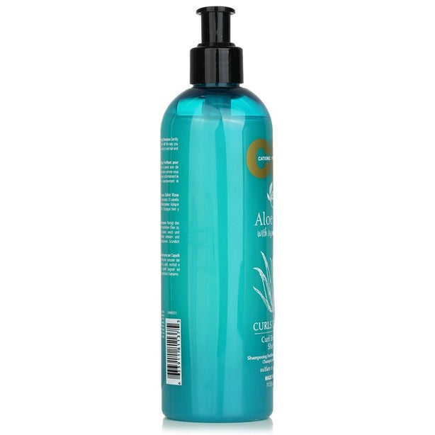 Aloe Vera With Agave Nectar Curls Defined Curl Enhancing Shampoo - 340ml/11.5oz