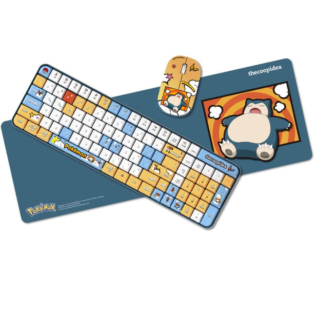 thecoopidea Pokemon TAPPY Pro Bluetooth & Wireless Keyboard & Mouse Set