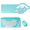 thecoopidea Sanrio Retro Tappy Wireless Keyboard & Mouse Set