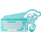 thecoopidea Sanrio Retro Tappy Wireless Keyboard & Mouse Set
