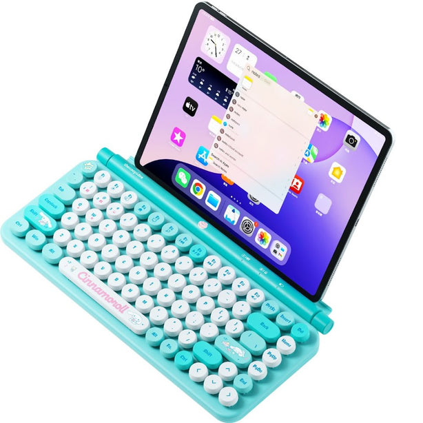 thecoopidea Sanrio Retro Tappy Wireless Keyboard & Mouse Set