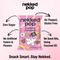 Nekked Creamy Caramel 70g and White Cheddar & Parmesan Popcorn 70g (Bundle Pack)