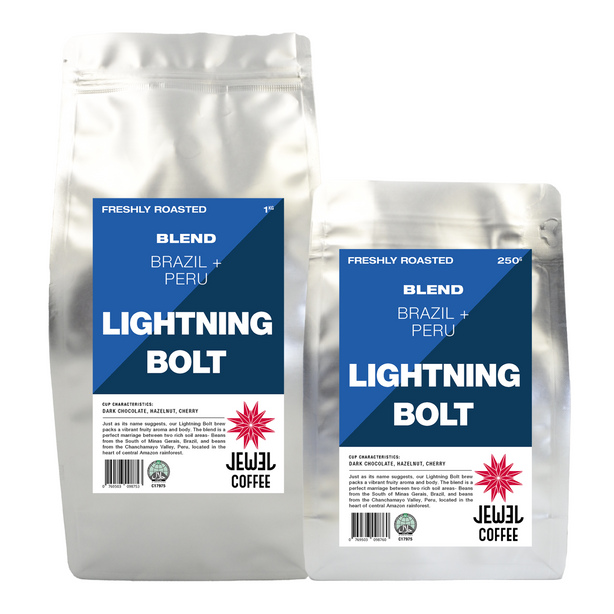 Jewel Coffee Coffee Beans - Lightning Bolt