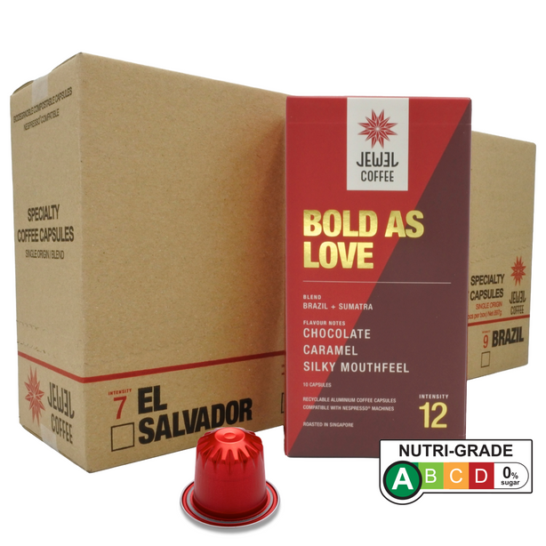 Jewel Coffee Specialty Coffee Capsules - Bold As Love
