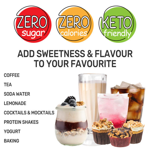 Zerup Zero Sugar Vanilla Syrup 1L
