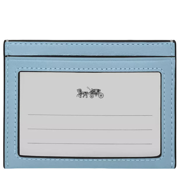 Coach Slim Id Card Case - Powder Blue CBL81
