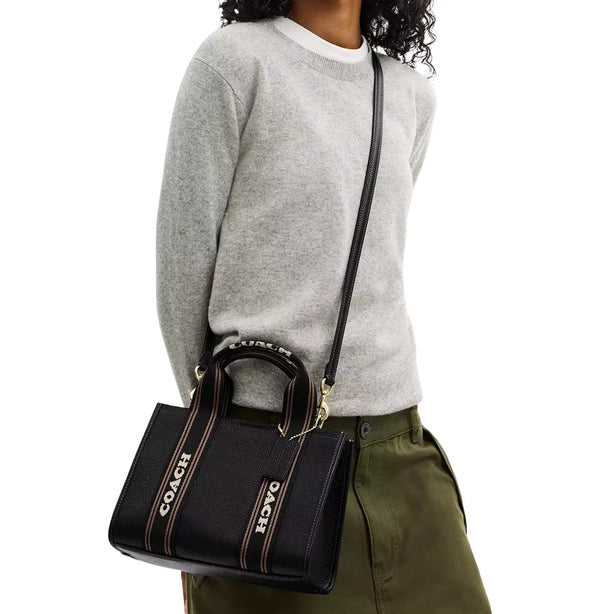 Coach Smith Tote Bag 24 - Black Multi CBH14