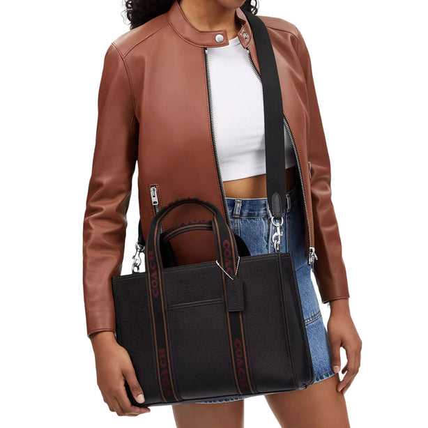 Coach Smith Tote Bag - Black Multi CU997