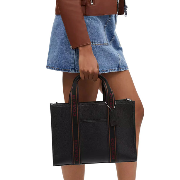 Coach Smith Tote Bag - Black Multi CU997