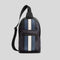 COACH West Pack In Signature Canvas With Varsity Stripe Charcoal/Denim/Chalk RS-CV923