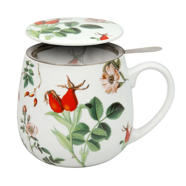 Könitz Snuggle mug, sieve and cover My favourite tea Hagebutte/Rose Hip