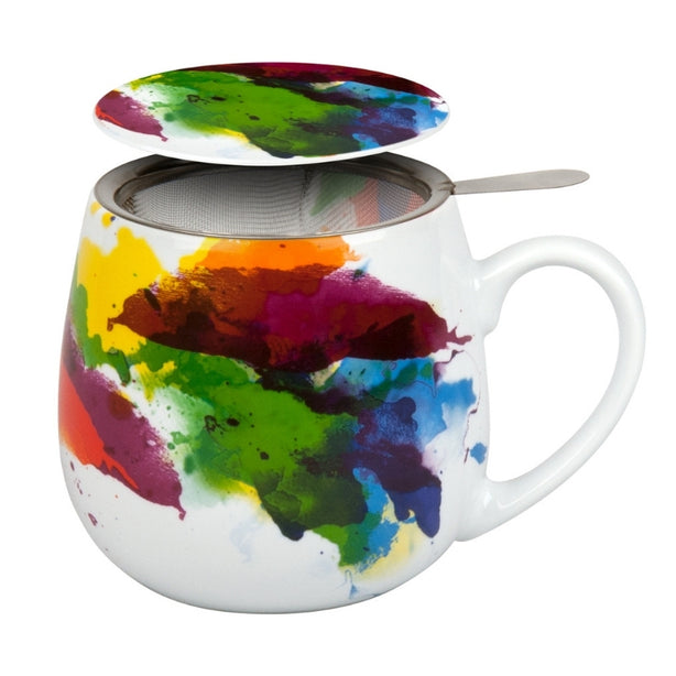 Könitz Snuggle mug, sieve and cover On colour - Flow