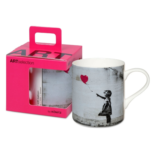 Könitz Mug - Girl with Balloon by Banksy
