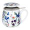 Könitz Snuggle mug, sieve and cover Fruity Tea Berry by Victoria Lowe