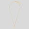 FERRAGAMO Crystals Necklace Gold Color RS-696654