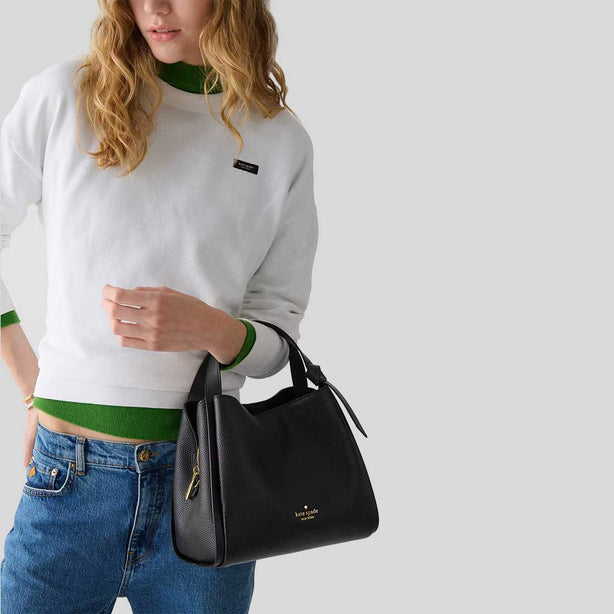 KATE SPADE Knott Convertible Carryall Tote Black RS-KM666