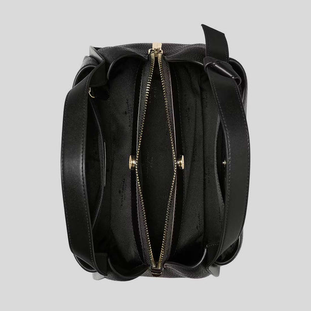 KATE SPADE Knott Convertible Carryall Tote Black RS-KM666