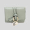 CHLOE Alphabet Mini Trifold Wallet Sea Grass RS-CHC21WP946F57