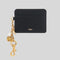 CHLOE Charms Card Holder In Grained Leather Black RS-CH25AP977Q12001