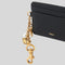 CHLOE Charms Card Holder In Grained Leather Black RS-CH25AP977Q12001
