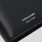 FERRAGAMO Classic Men's Leather Slim Long Bifold Wallet Black RS-770106