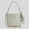 COACH City Bucket Bag With Seahorse Charm Light Pistachio/Sand RS-CBH75