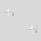 KATE SPADE Everyday Spade Enamel Studs Earrings Lilac RS-o0ru3069