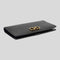 FERRAGAMO Gancini Continental Wallet Black RS-726510