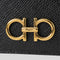 FERRAGAMO Gancini Continental Wallet Black RS-726510