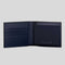 MICHAEL KORS Cooper Saffiano Leather Billfold Wallet With Passcase Navy RS-36S5LCOF2U