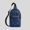 COACH West Pack With Baseball Print Deep Blue Multi RS-CAX48