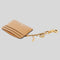 CHLOE Charms Card Holder In Grained Leather Biscotti Beige RS-CH25AP977Q12268