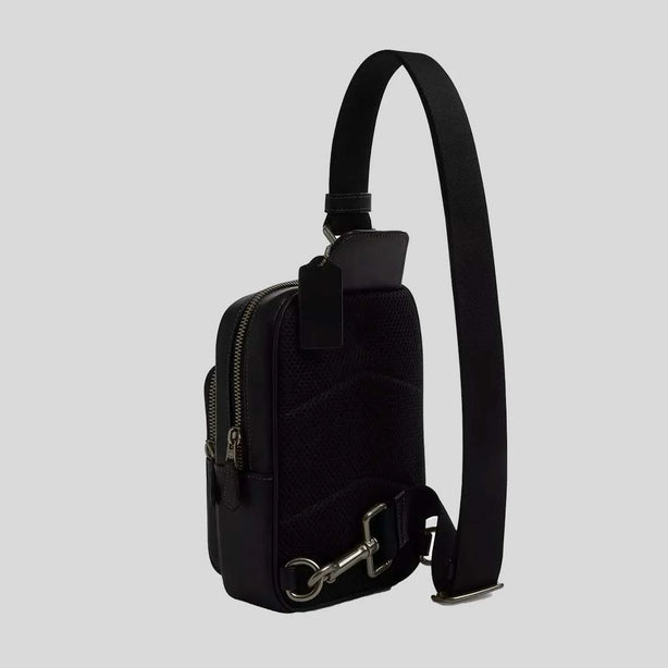 COACH Racer Sling Pack With Varsity Graphic Walnut Multi RS-CCE77
