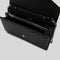 SAINT LAURENT YSL Matelasse Chain Wallet In Grain De Poudre Embossed Leather Black/Silver RS-377828BOW02