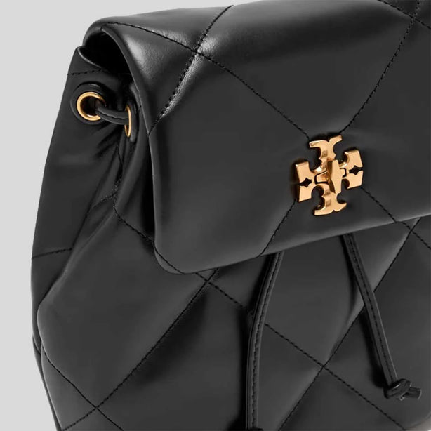 TORY BURCH Kira Diamond Quilt Mini Backpack Black RS-170485