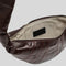 LEMAIRE Small Croissant Bag Coated Cotton Chocolate Fondant RS-BG0003LF1329