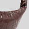 LEMAIRE Small Croissant Bag Coated Cotton Chocolate Fondant RS-BG0003LF1329